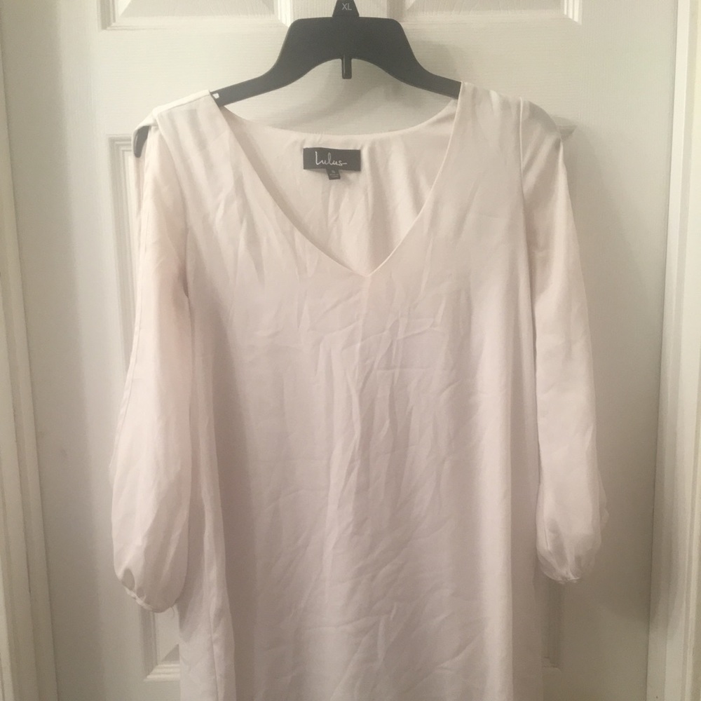 White dress